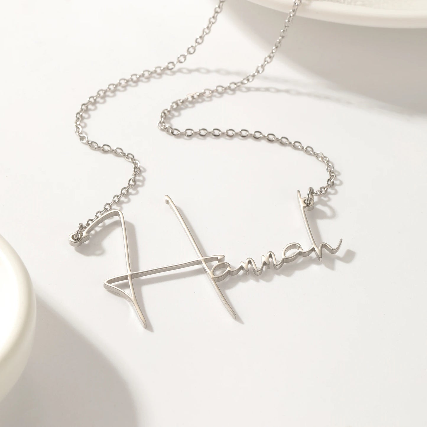 Custom Signature Name Necklace