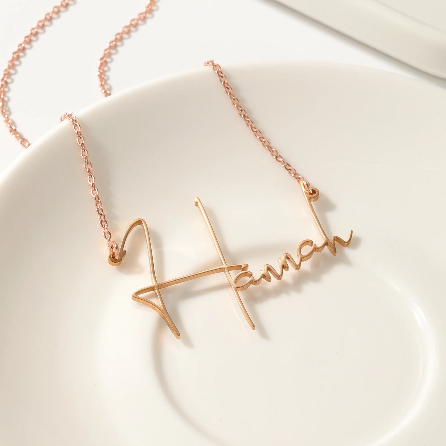 Custom Signature Name Necklace