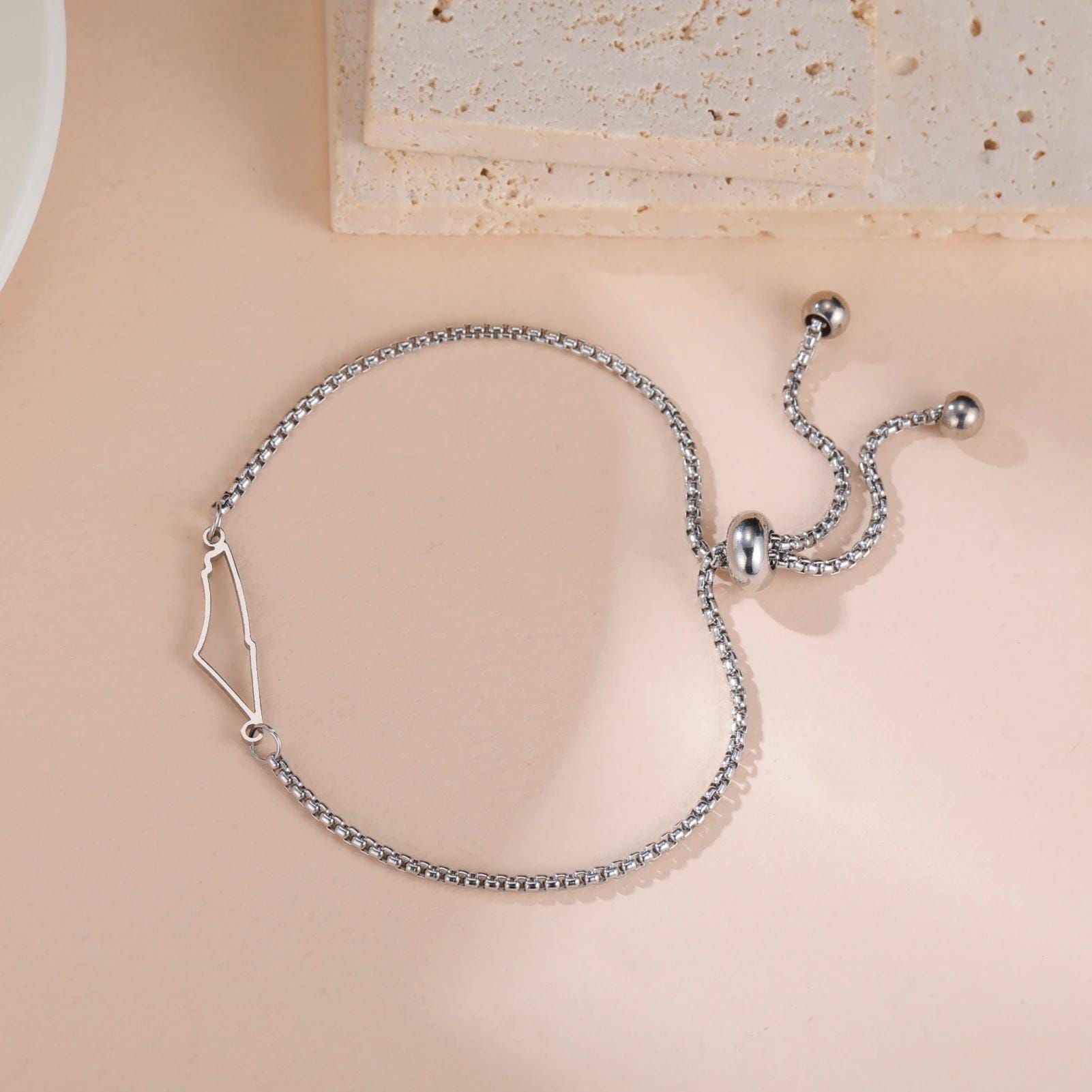 Palestine Map Bracelet: Everyday Jewelry, Meaningful Gift