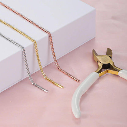 Permanent DIY Bracelet Kit: Forever Jewelry, Waterproof Stainless Steel Chains