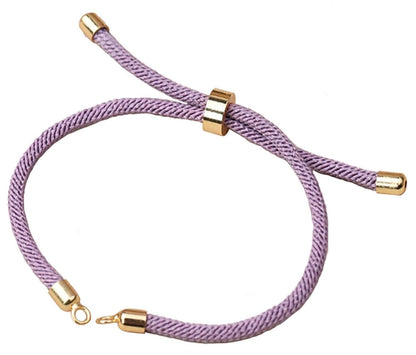 Personalized Rope Bracelet: Custom Name Jewelry, Bubble Letter Bracelet