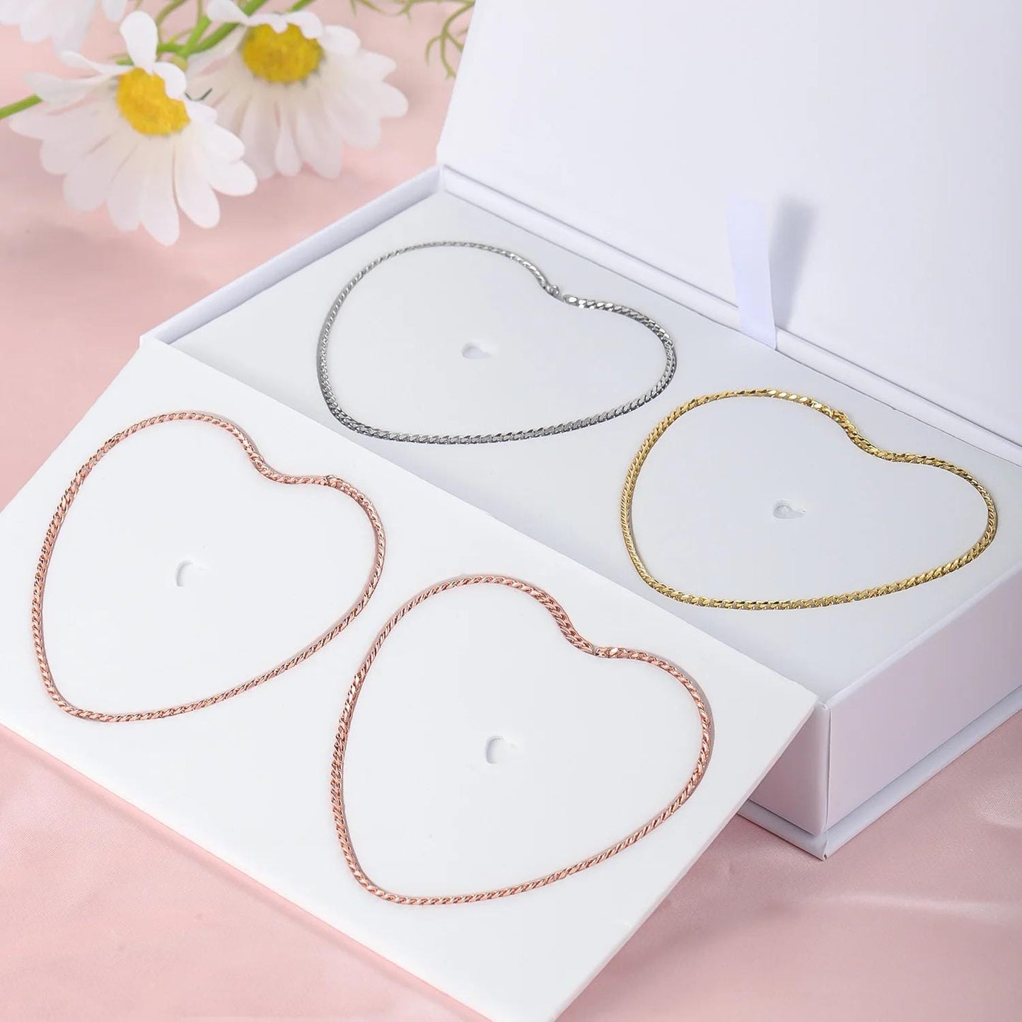 Permanent DIY Bracelet Kit: Forever Jewelry, Waterproof Stainless Steel Chains
