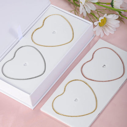 Permanent DIY Bracelet Kit: Forever Jewelry, Waterproof Stainless Steel Chains