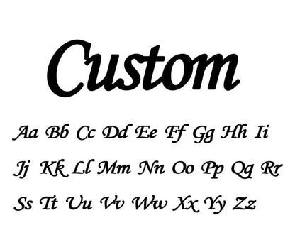 Custom Name Cufflinks for Groom, Groomsmen, Wedding Gift