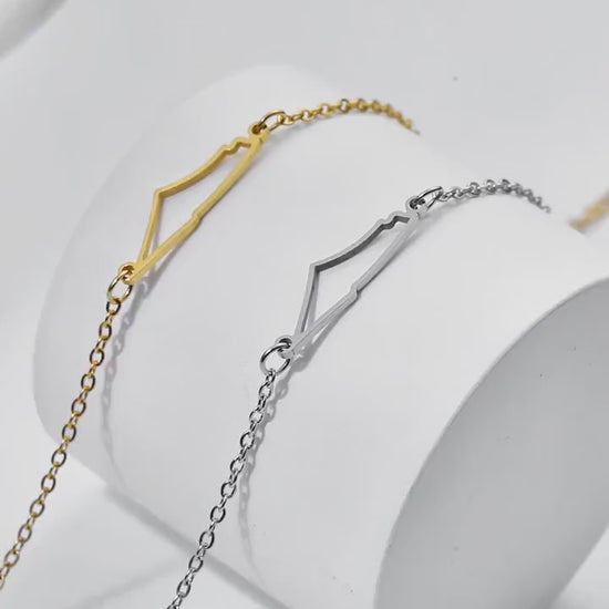 Palestine Map Bracelet: Everyday Jewelry, Meaningful Gift